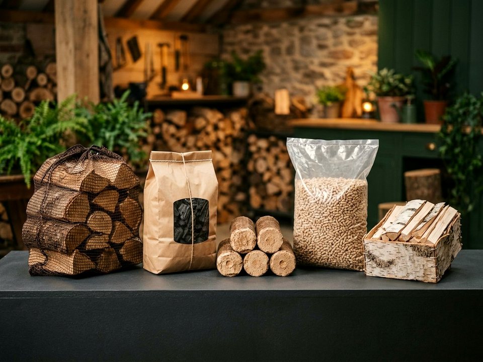 Берёзовые дрова в сетках 40 л Богородское